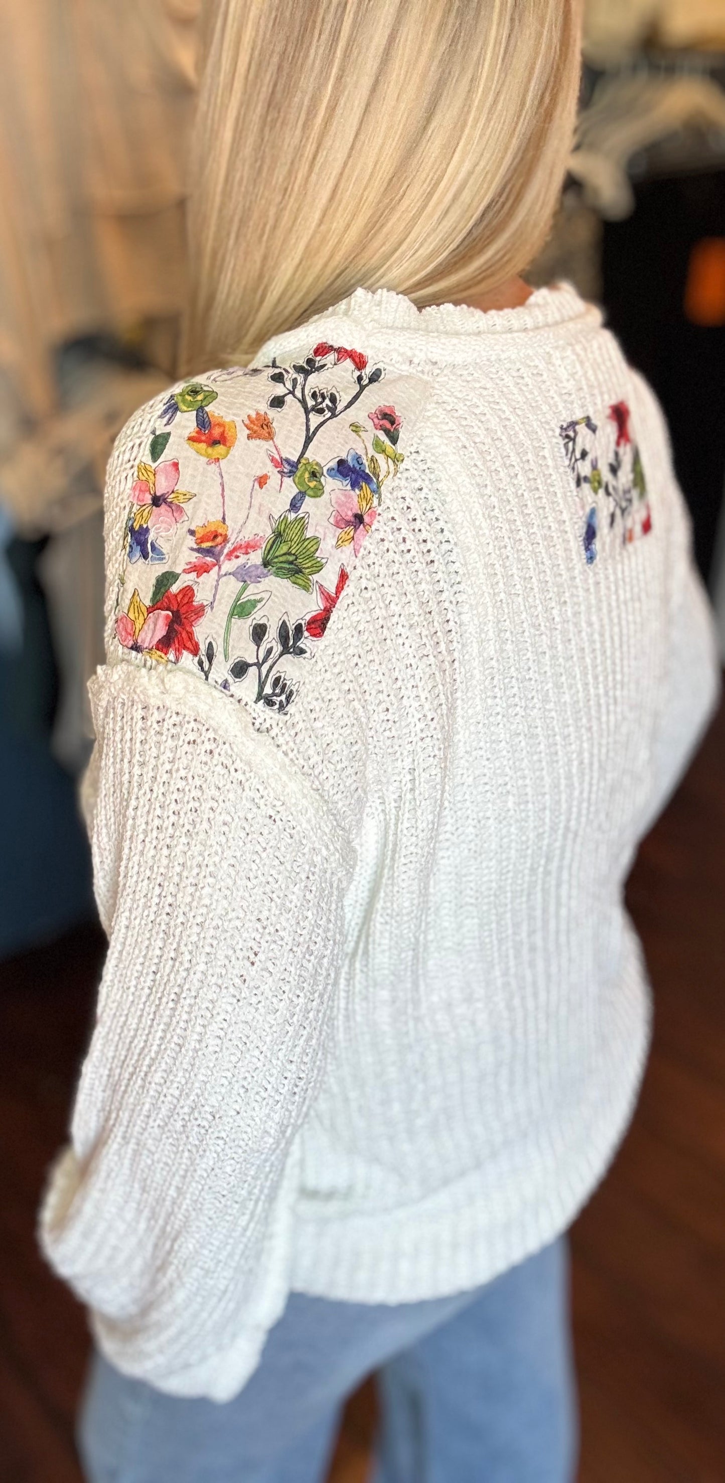 Petal Charm Sweater