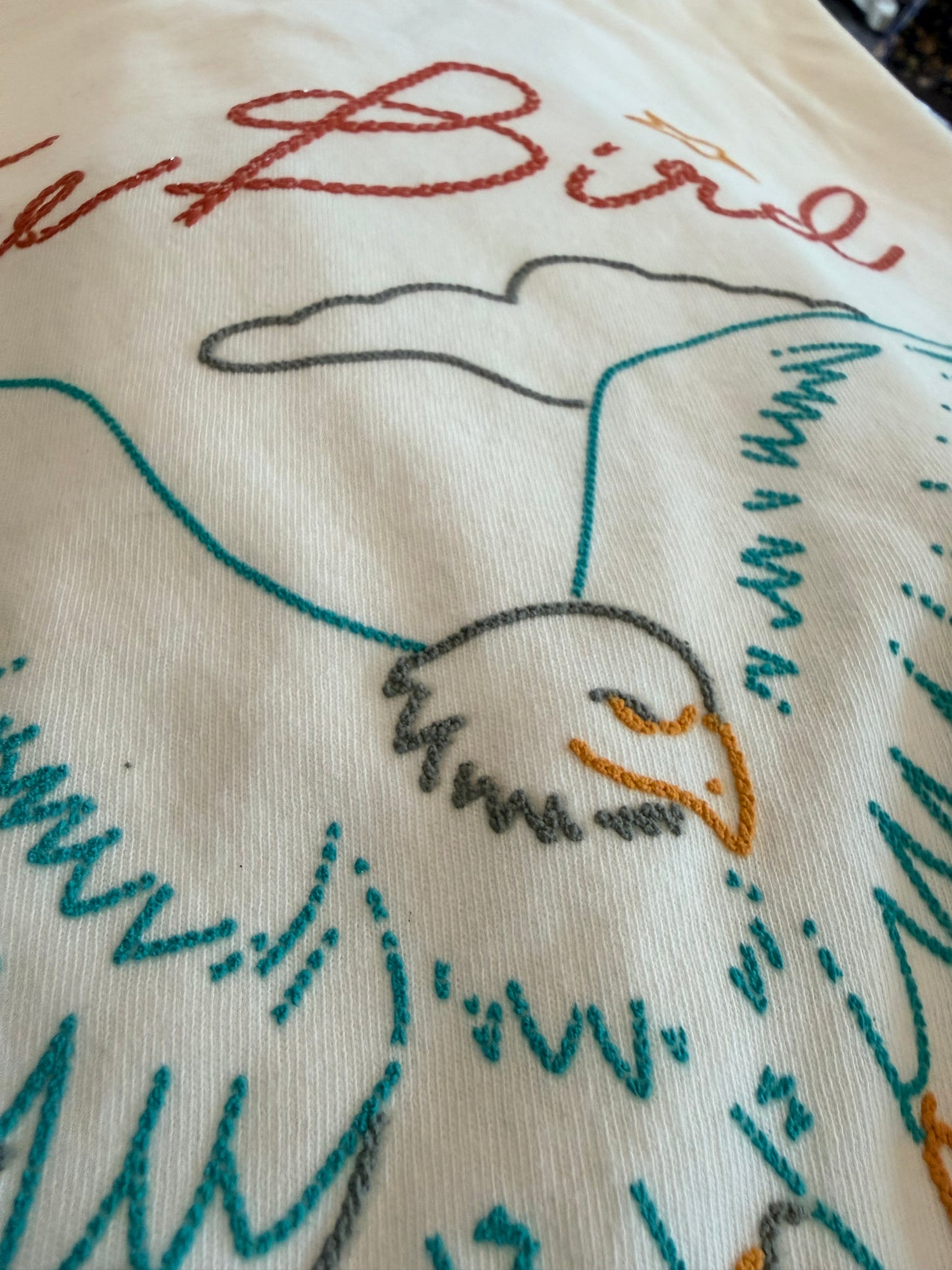 Free Bird Puff Graphic Tee