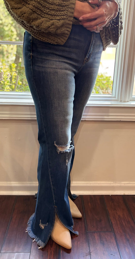 RISEN Briley Flare Jeans