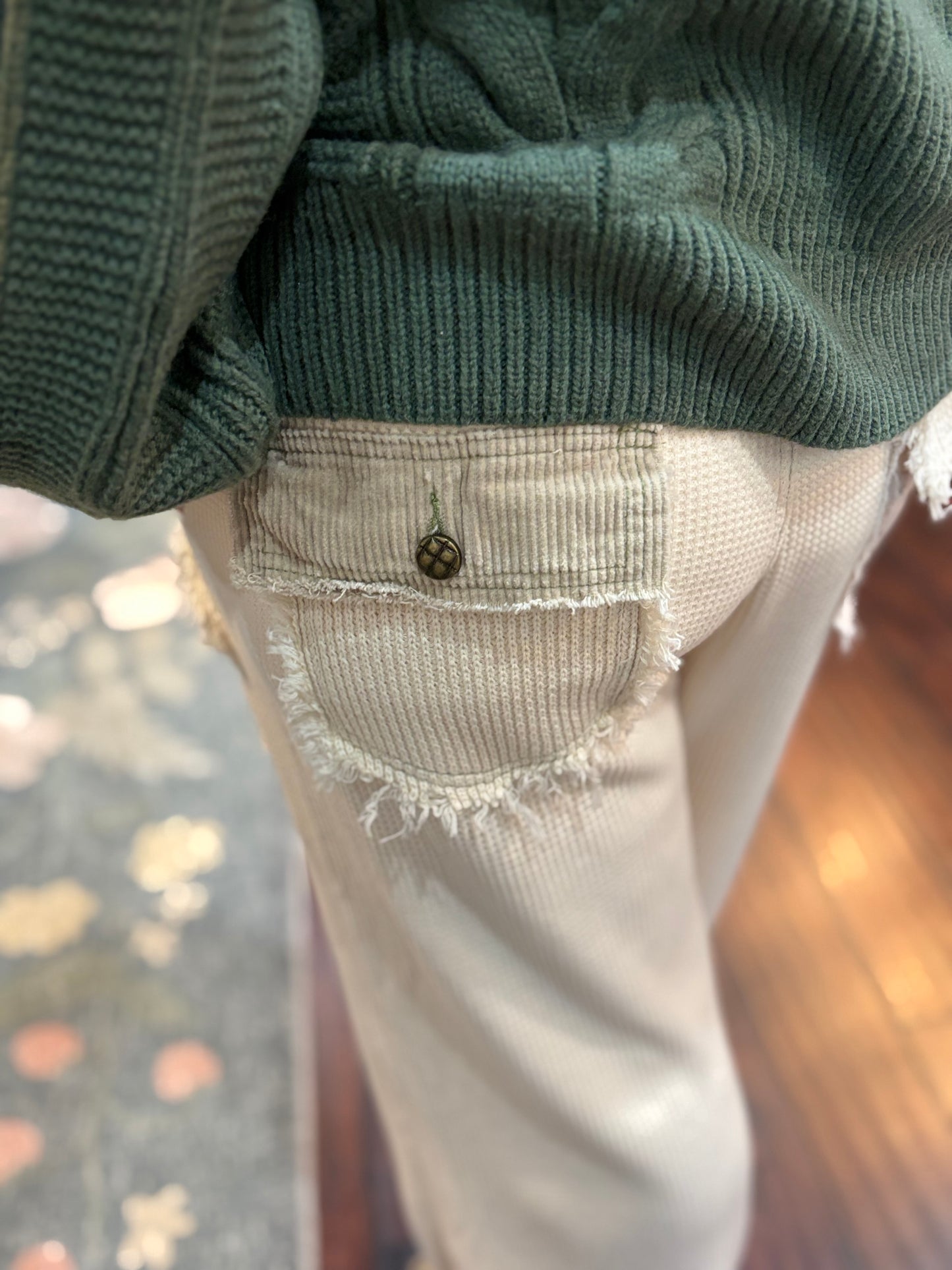 Heirloom Patch Knit Pants