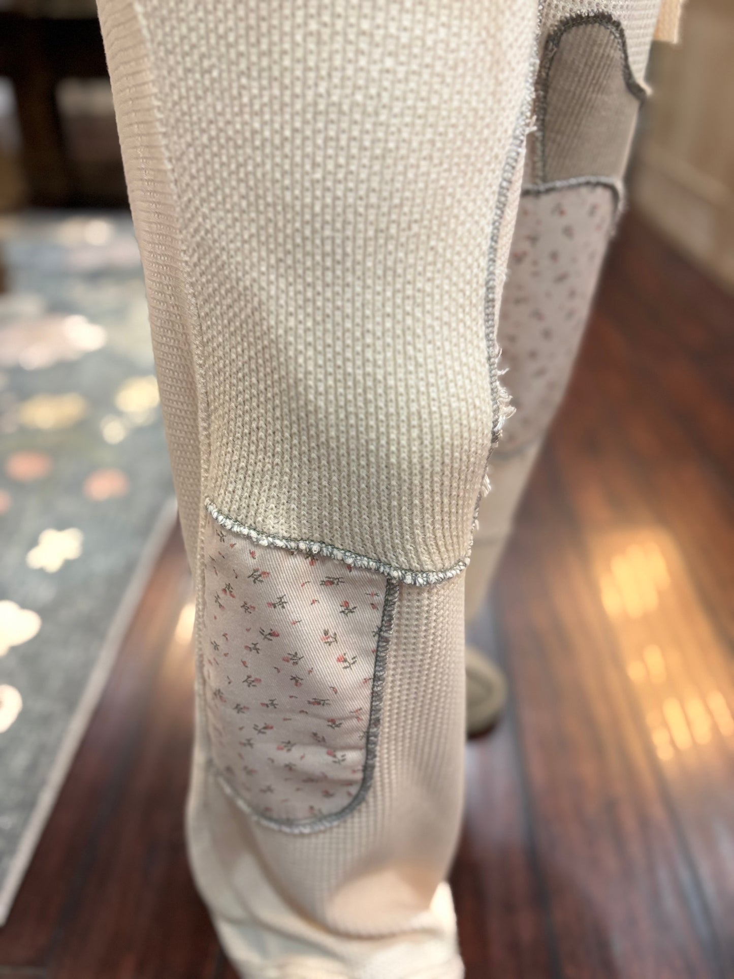 Heirloom Patch Knit Pants