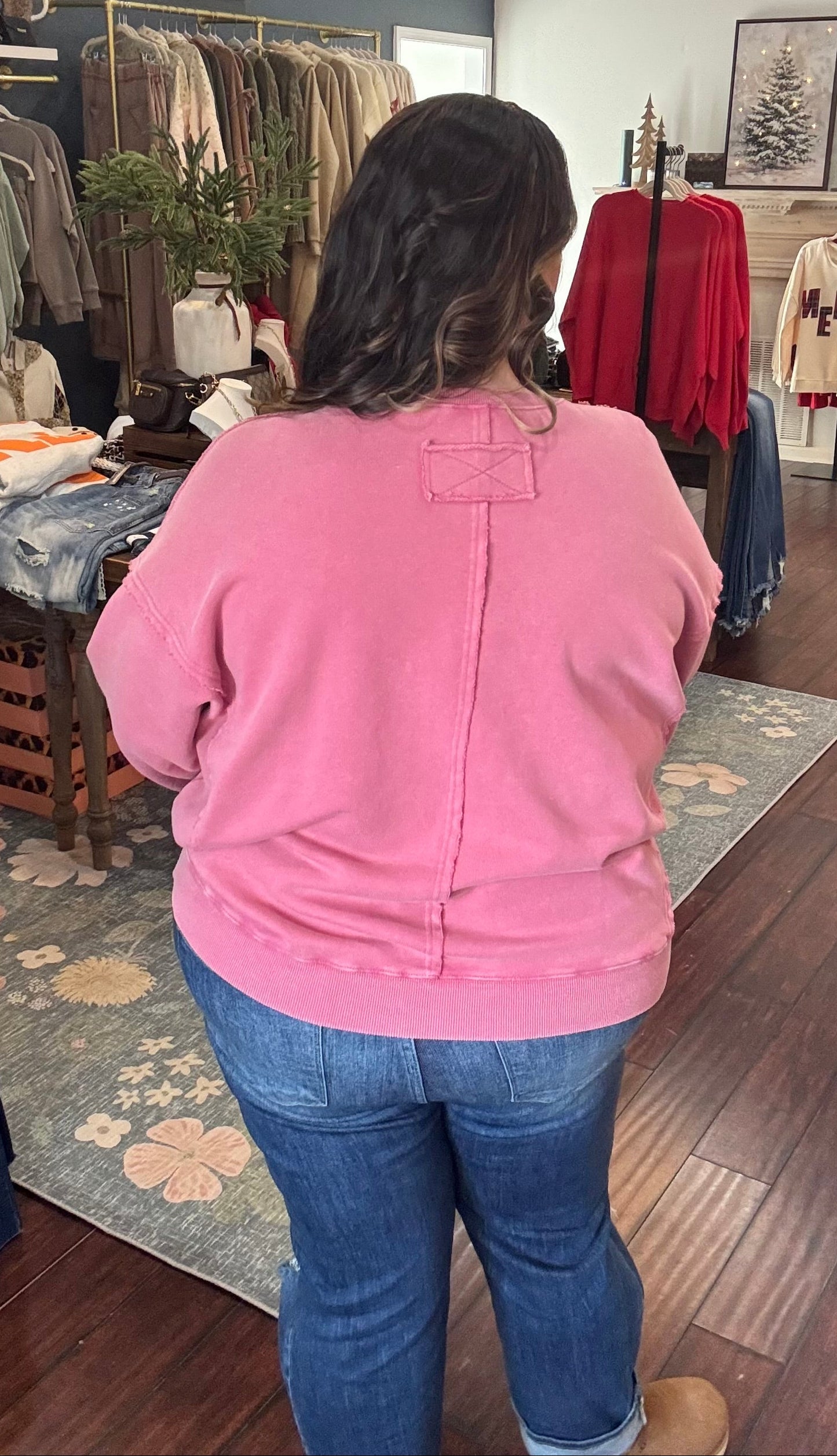 Strawberry Patch Pullover Plus