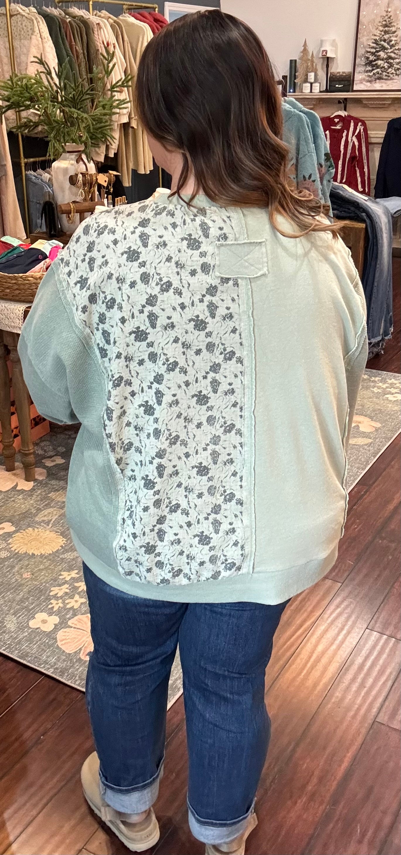 Sage+Petal Top
