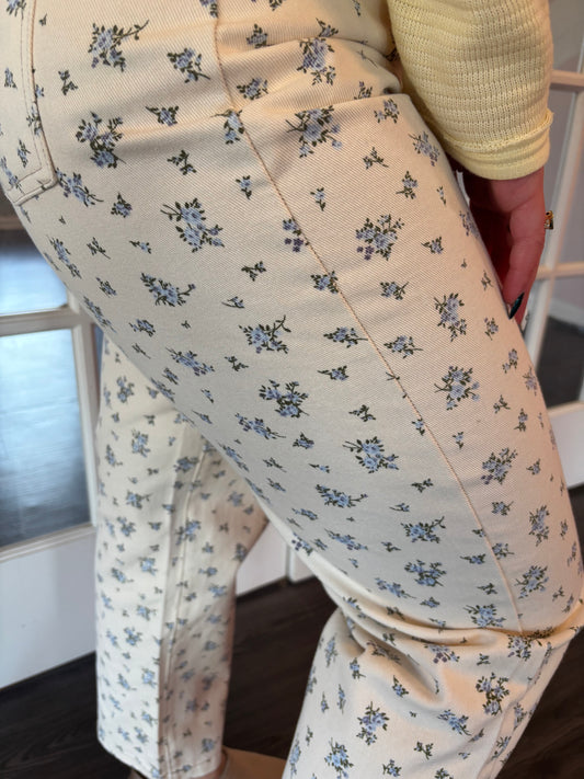 Vintage Floral Pant