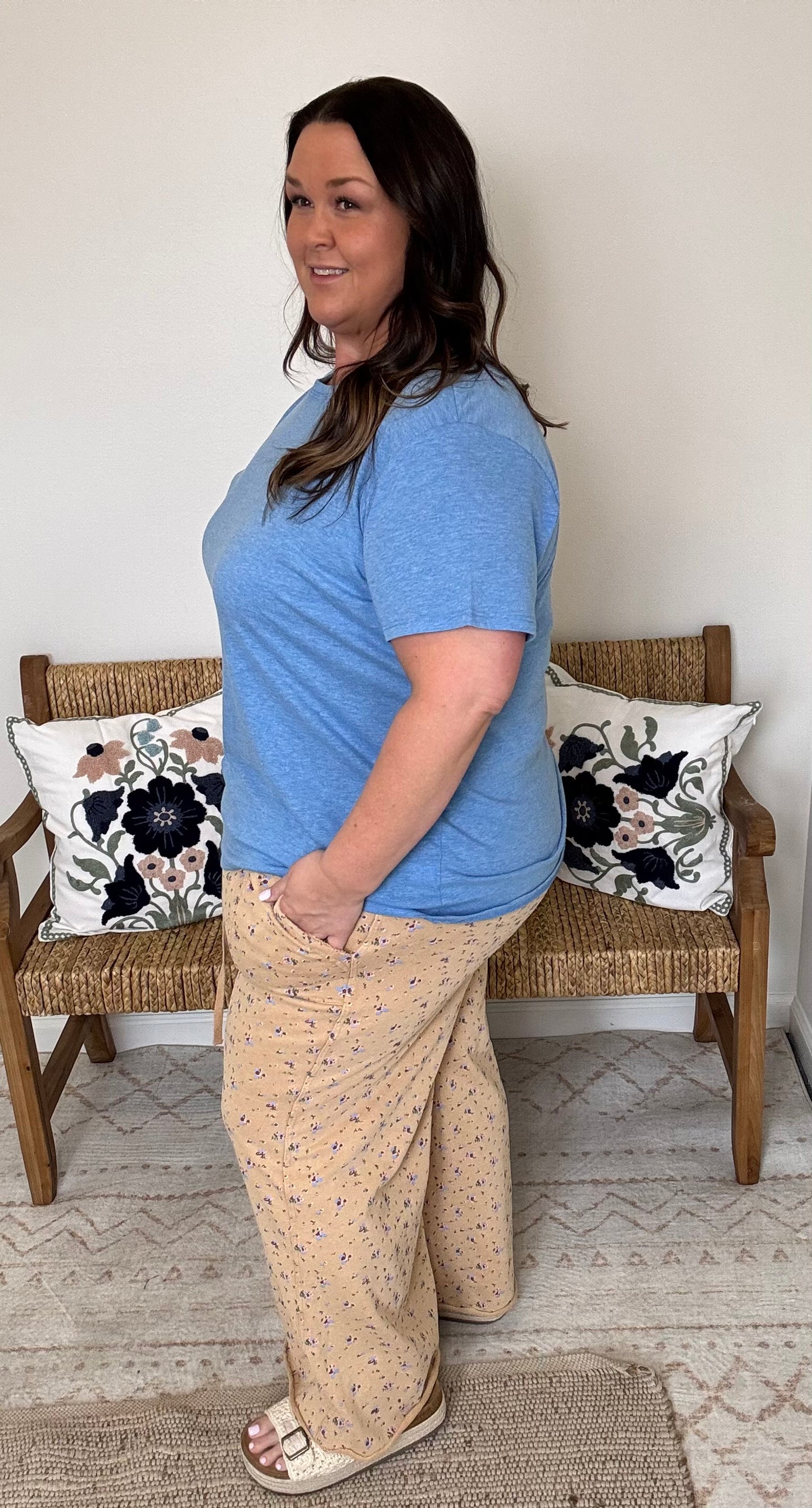 Soft Bloom Weekend Pants Plus