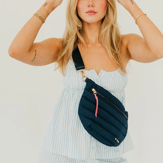 Navy Crossbody Bag