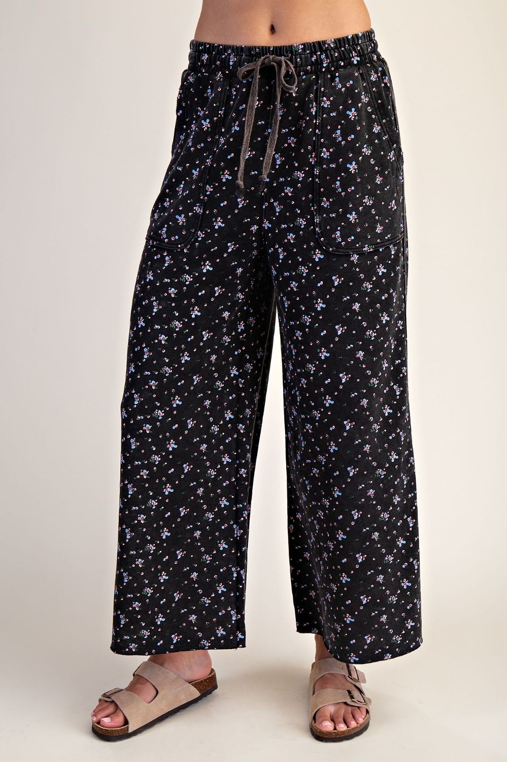 Soft Bloom Weekender Pants Plus Black