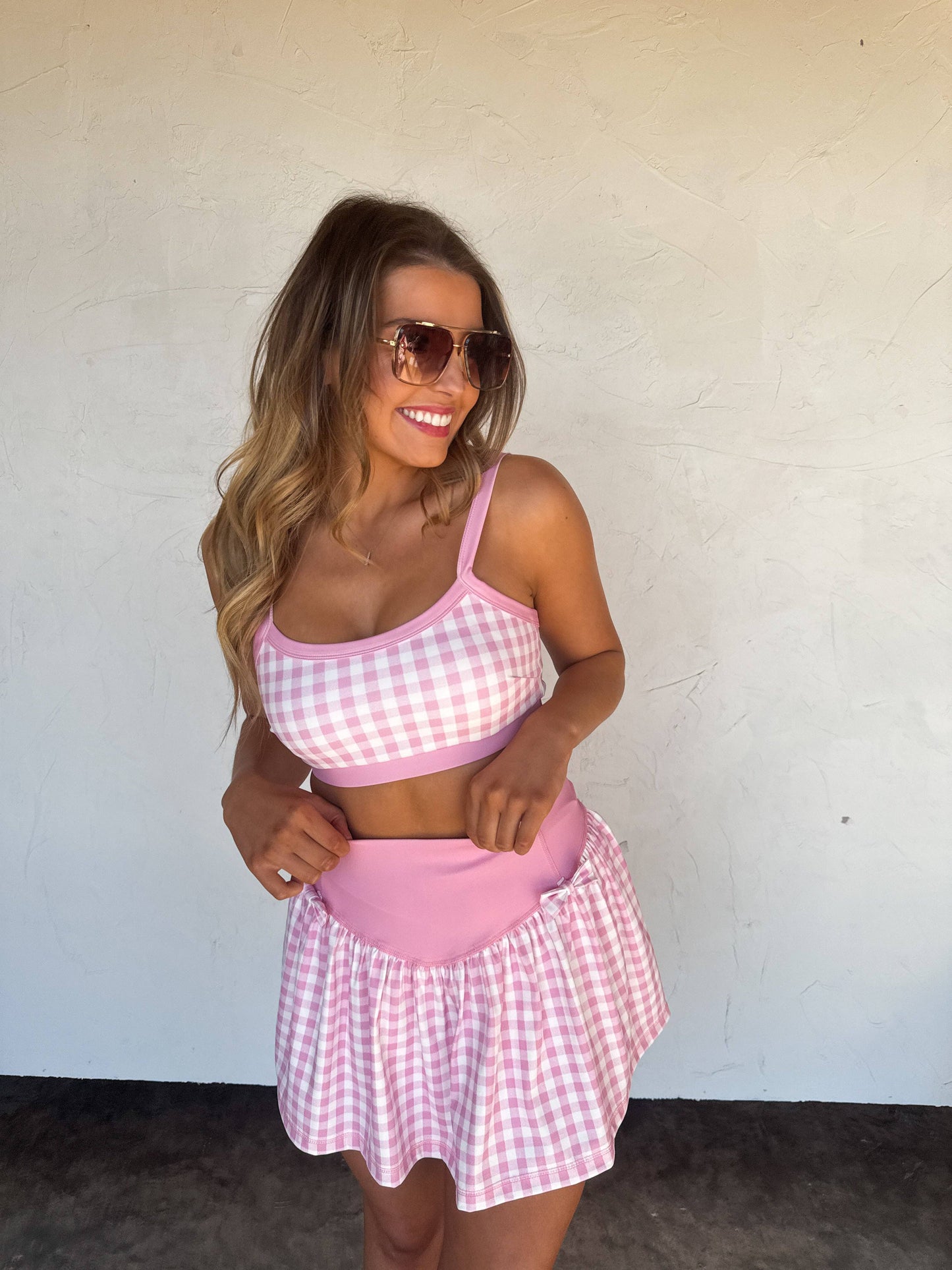 Gingham BRALETTE