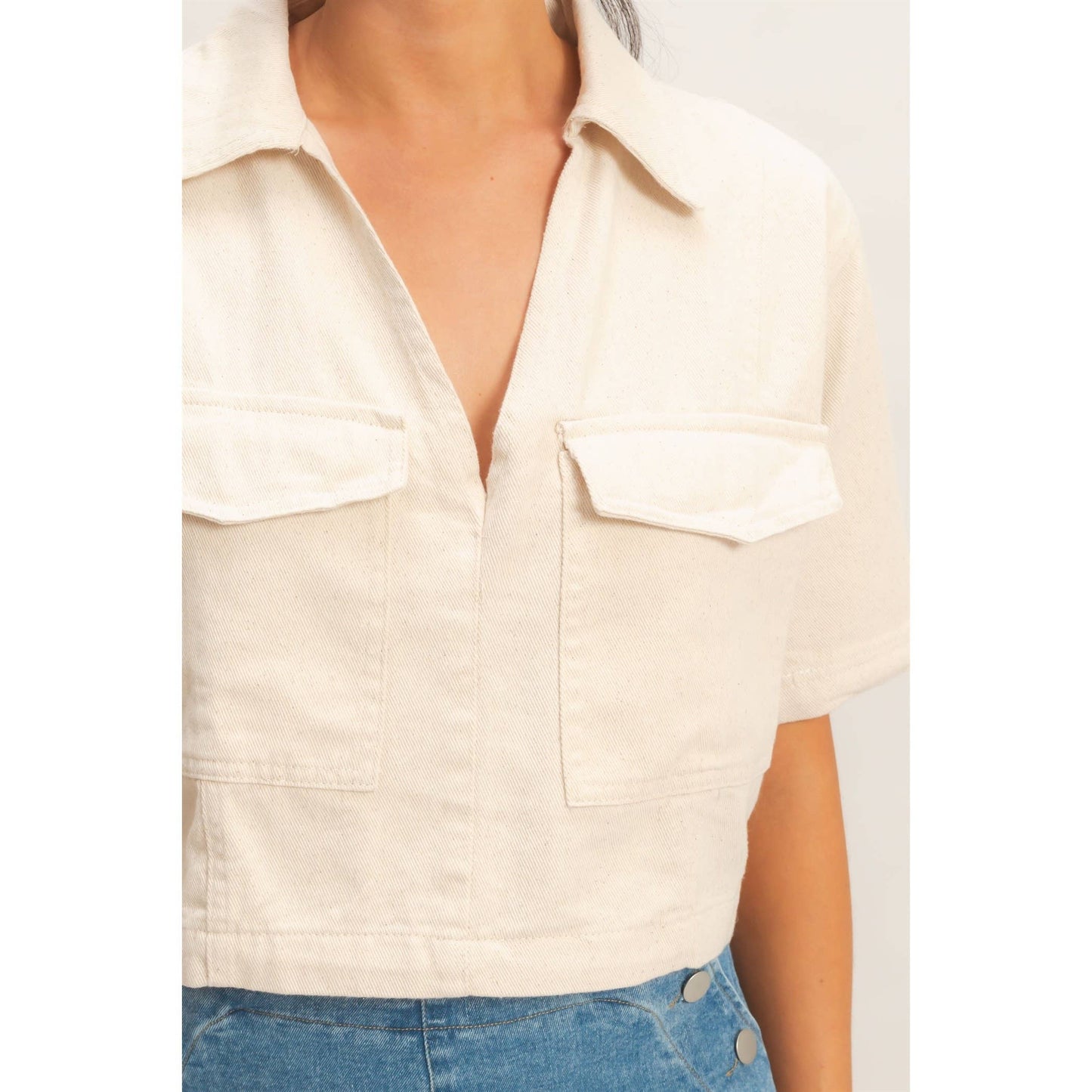 Modern Muse Top *Oatmeal