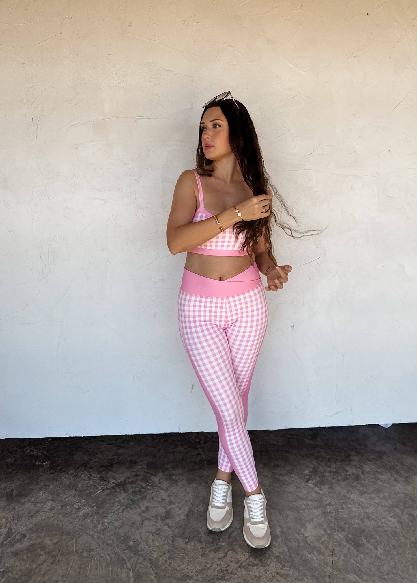 Gingham On The Go Leggings