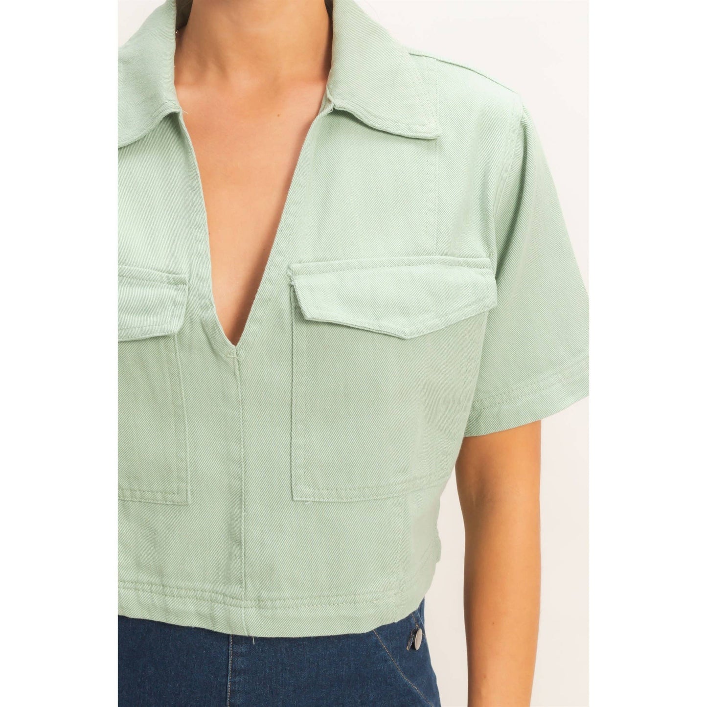 Modern Muse Top *Sage