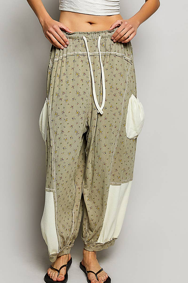 Rustic Bloom Joggers