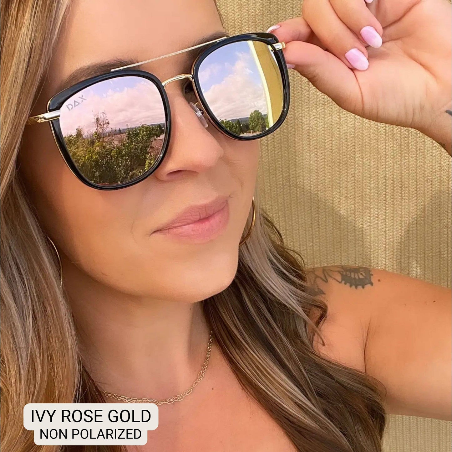 Ivy Oversized Square Sunglasses