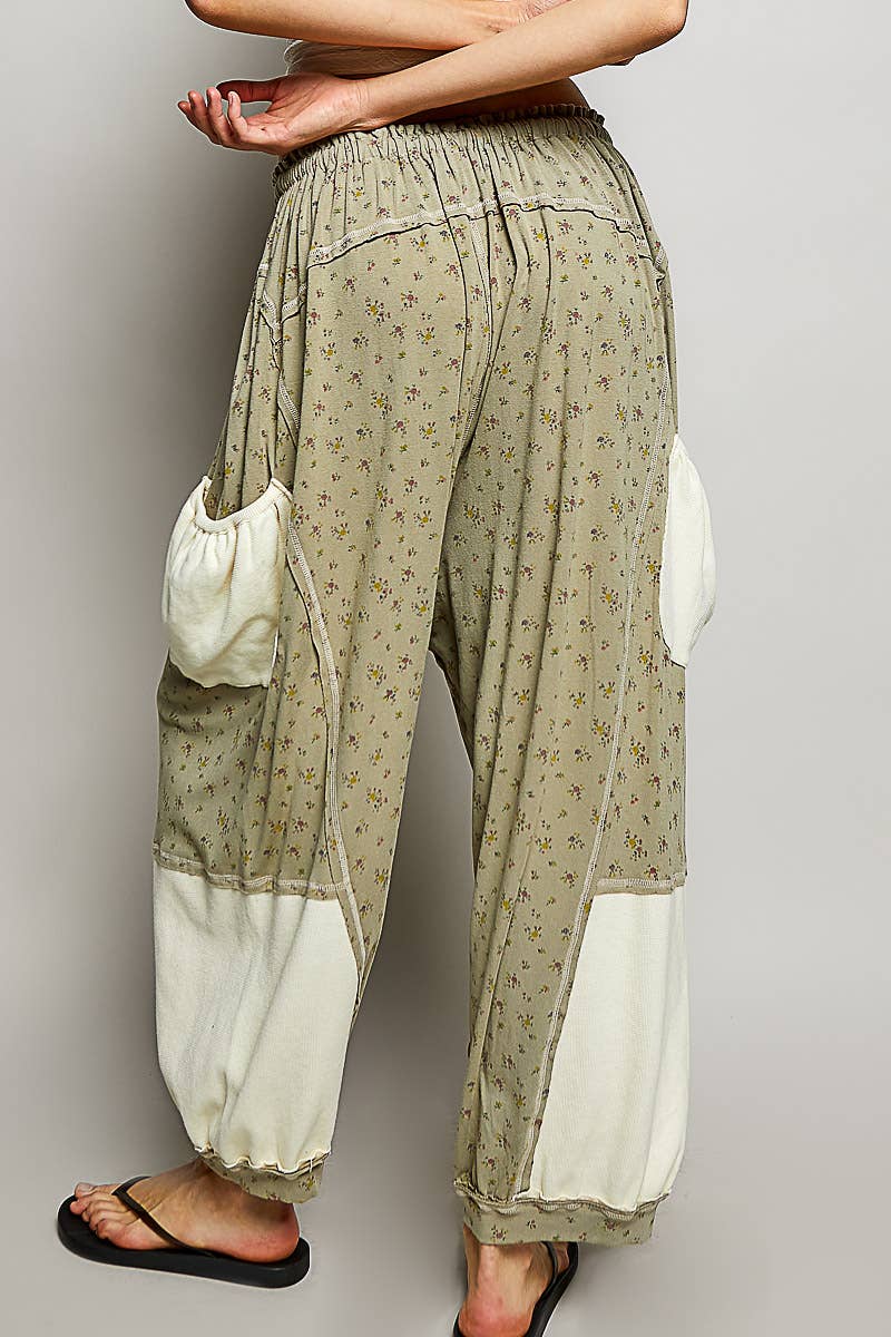 Rustic Bloom Joggers